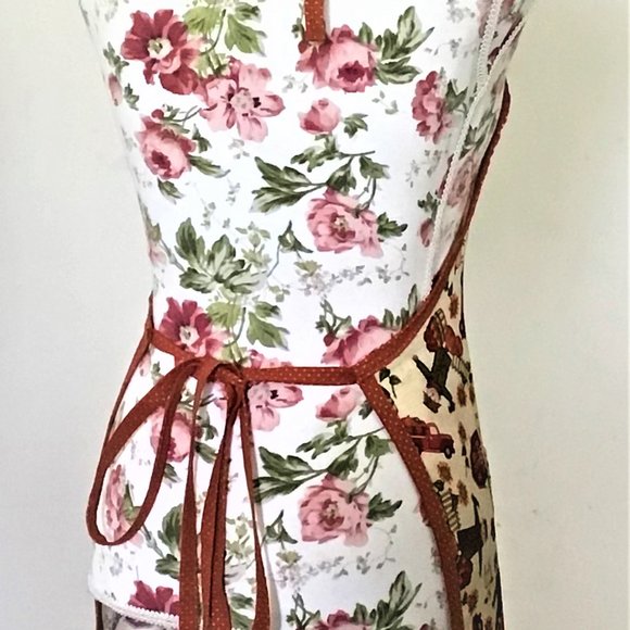 Kitchen Apron Baking Garden Chef Bib Apron Dress - Picture 2 of 2